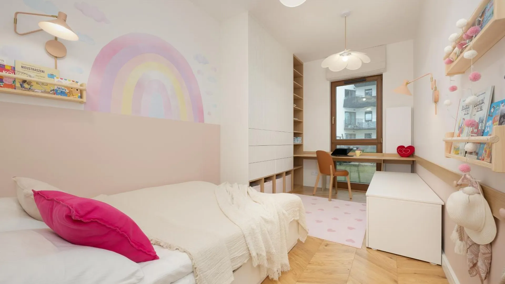 Lux Pastel Oasis Family Apartment With Parking & Gym By Renters Prestige Warsaw